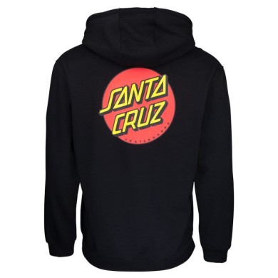 Santa Cruz Men's Hoodie Classic Dot Chest 