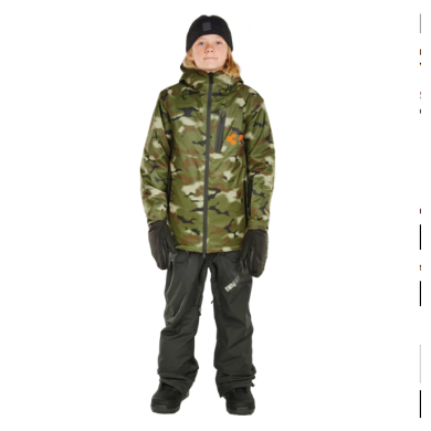 Τhirtytwo Kids Ski / Snowboard Insulated Jacket Youth Grasser