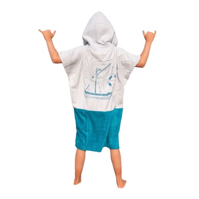 All-In Kids Poncho Beach Crew (6-9 Years) 