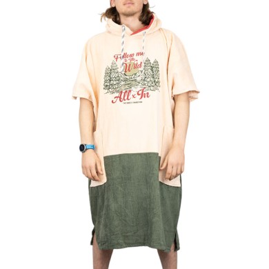 All-In Men's Poncho Big Foot