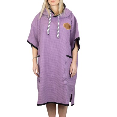 All-In Poncho T Waffle Μοβ 