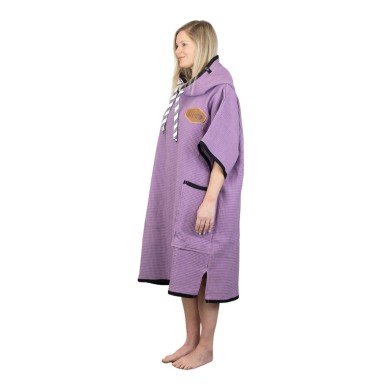 All-In Poncho T Waffle Purple 