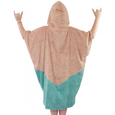 All-In Women's Organic Hoodie Poncho V