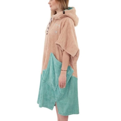 All-In Women's Organic Hoodie Poncho V