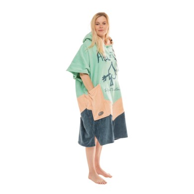 All-In Women's Organic Hoodie Poncho V