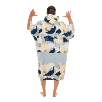 All-In Poncho V Beach Crew WOMEN