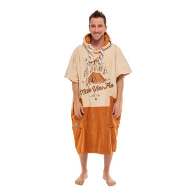 All-In Poncho V Beach Crew WOMEN