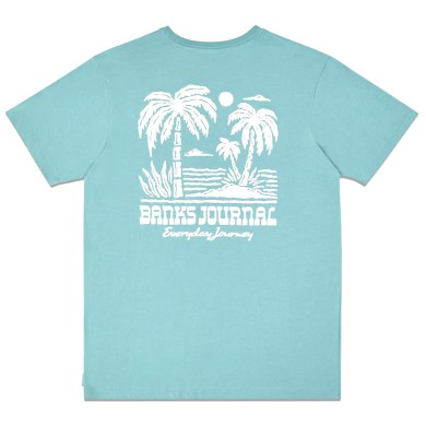 Banks Journal Κοντομάνικο Μπλουζάκι Seaside Classic Tee