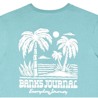 Banks Journal Κοντομάνικο Μπλουζάκι Seaside Classic Tee