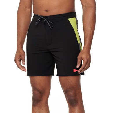 Florence Mens Burgee Boardshort Waypoint Black