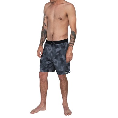 Florence Mens Boardshort F1 Zero Camo Grey