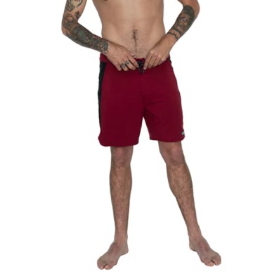 Florence Mens Marine X Burgee Boardshort Maroon