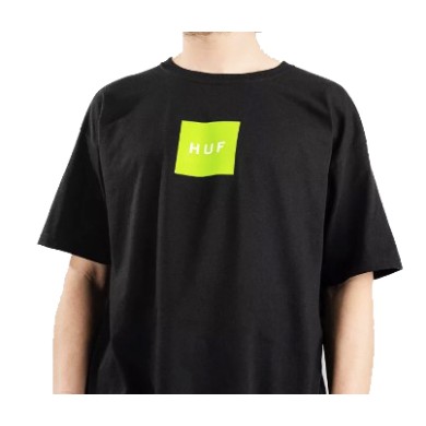 Huf Αντρικό Κοντομάνικο Μακό Essentials Box Logo