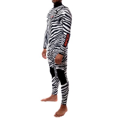 Janga Αντρικό Wetsuit Ολόσωμο Zebra 22mm