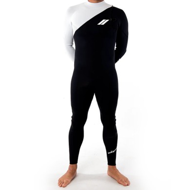 Janga Mens Wetsuit Indigent 2 FullSuit 2/2mm Black & White MEN