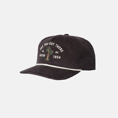 Katin Hat Bermuda Corduroy Black