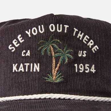 Katin Hat Bermuda Corduroy Black