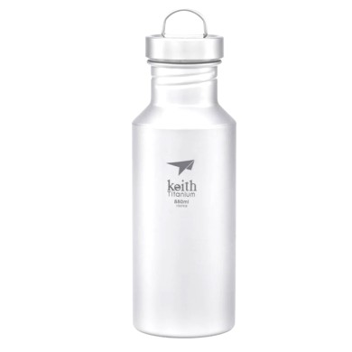 Keith Titanium Αθλητικό Μπουκάλι 550ml Κατασκήνωσης