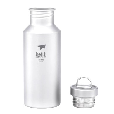 Keith Titanium Αθλητικό Μπουκάλι 550ml Κατασκήνωσης