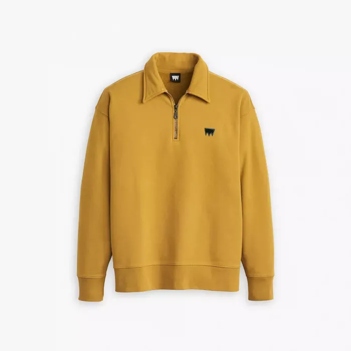 Levi's Men's Knit Skate New Quarter Zip Neutrals ΡΟΥΧΑ ΠΟΛΗΣ