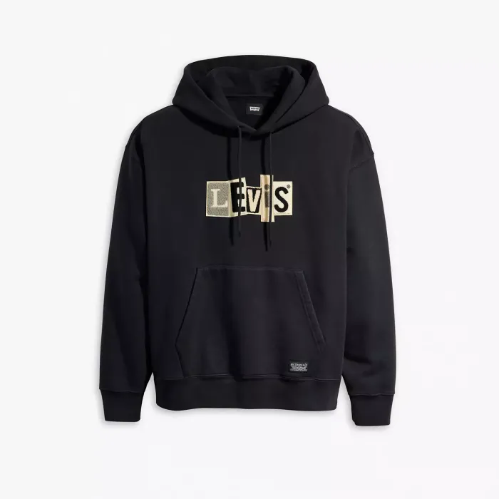 Levi's Men's Hoodie Skate Hoodded Sweatshirt Blacks ΡΟΥΧΑ ΠΟΛΗΣ