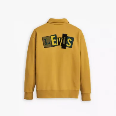 Levi's Men's Knit Skate New Quarter Zip Neutrals ΡΟΥΧΑ ΠΟΛΗΣ