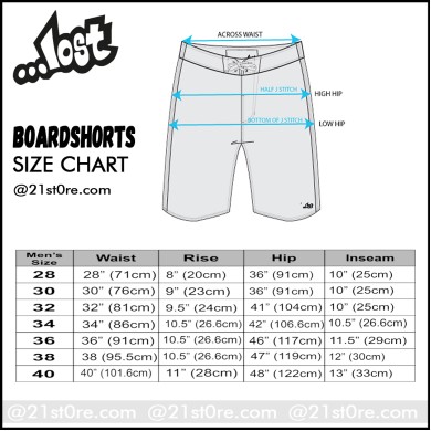 Lost Boardshort B-Side 17''