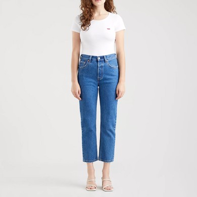 Levi's Womens 501 Crop Jeans