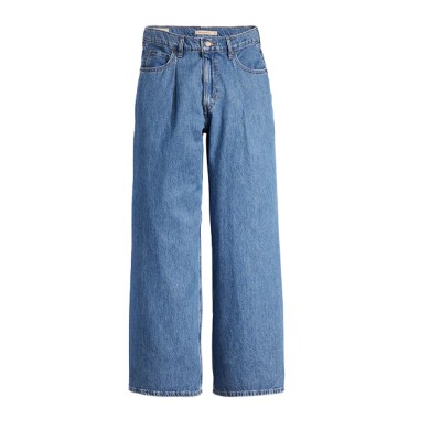 Levi's Womens Baggy Dad Wide Leg Jeans