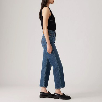 Levi's Womens Ribcage Straight Ankle Jeans