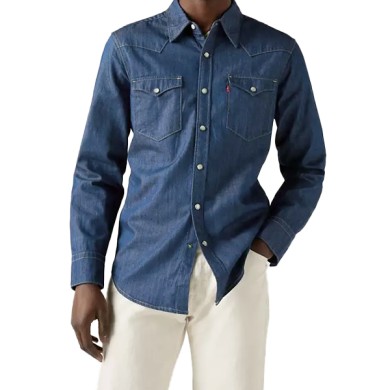 Levi's Mens Denim Shirt Barstow Western