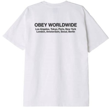 Obey S/S T-Shirt Worldwide Cities