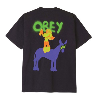 Obey S/S T-Shirt Donkey Heavy Weight Tee