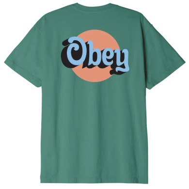 Obey Κοντομάνικο Μπλουζάκι Dot Organic Tee