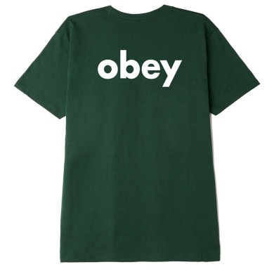 Obey Κοντομάνικο Μπλουζάκι Lower Case 2 Classic Tee