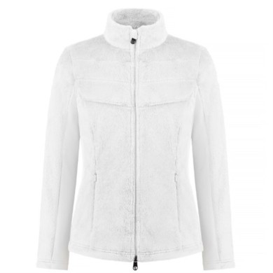 Poivre Blanc Women's Fleece Jacket Long Pile