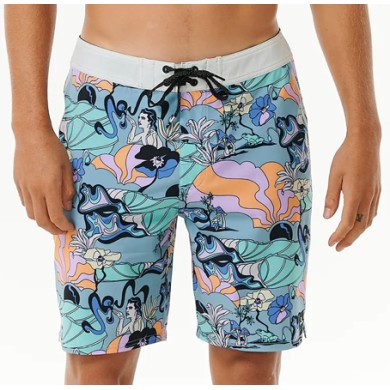 Rip Curl Mens Boardshorts Mirage Postcards Dusty Aqua