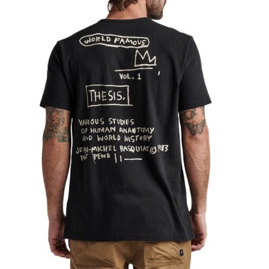 Roark Revival Αντρικό Κοντομάνικο T-Shirt Basquiat Thesis