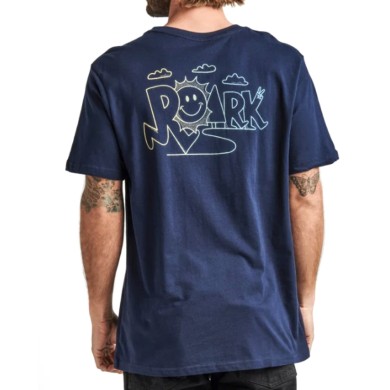 Roark Revival Αντρικό Κοντομάνικο T-Shirt Happy Daze