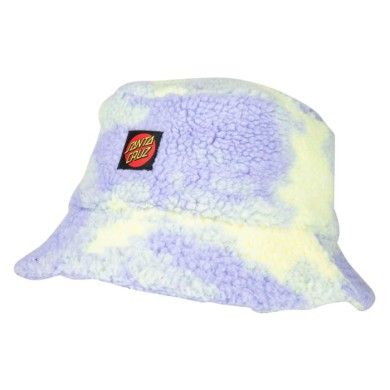 Santa Cruz Women's Hat Classic Dot Sherpa Bucket ACCESSORIES