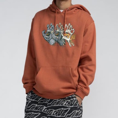 Santa Cruz Men's Hoodie Evolved Hand Front ΡΟΥΧΑ ΠΟΛΗΣ