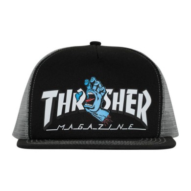 Santa Cruz x Thrasher Mesh Cap Screaming Logo Truck WOMEN