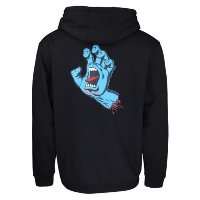 Santa Cruz Men's Hoodie Screaming Hand Chest