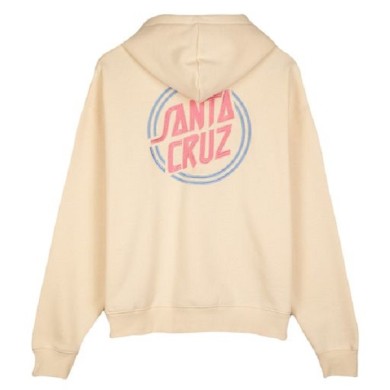 Santa Cruz Wns Hoodie Check Alt Dot Center WOMEN