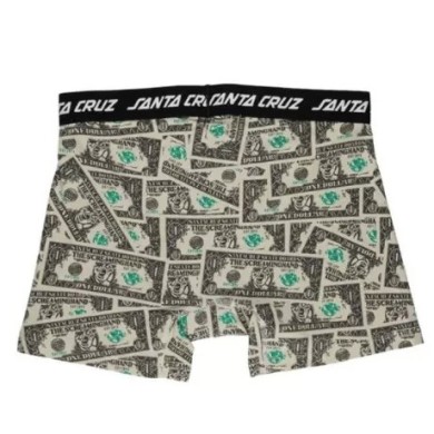 Santa Cruz Men's Boxer Shorts Mako Dollar