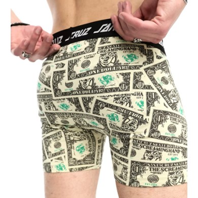 Santa Cruz Men's Boxer Shorts Mako Dollar