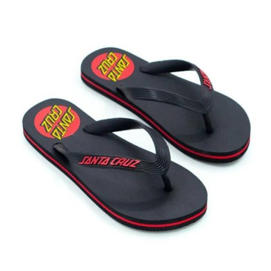 Santa Cruz Mens Flip Flops 124 Classic Dot