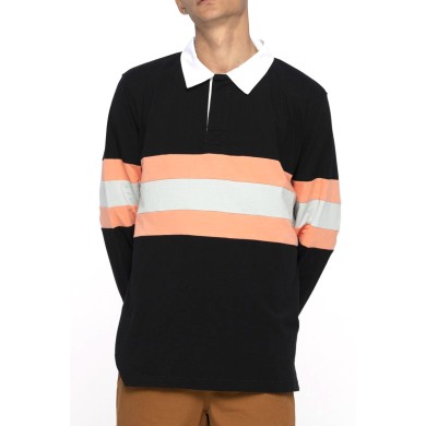 Santa Cruz Longsleeve Polo Vista Strip