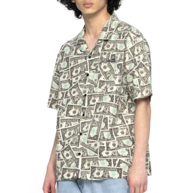 Santa Cruz Men's Short Sleeve Shirt Mako Dollar