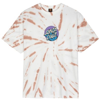 Santa Cruz S/S T-Shirt Crinkle Delta Dot Front